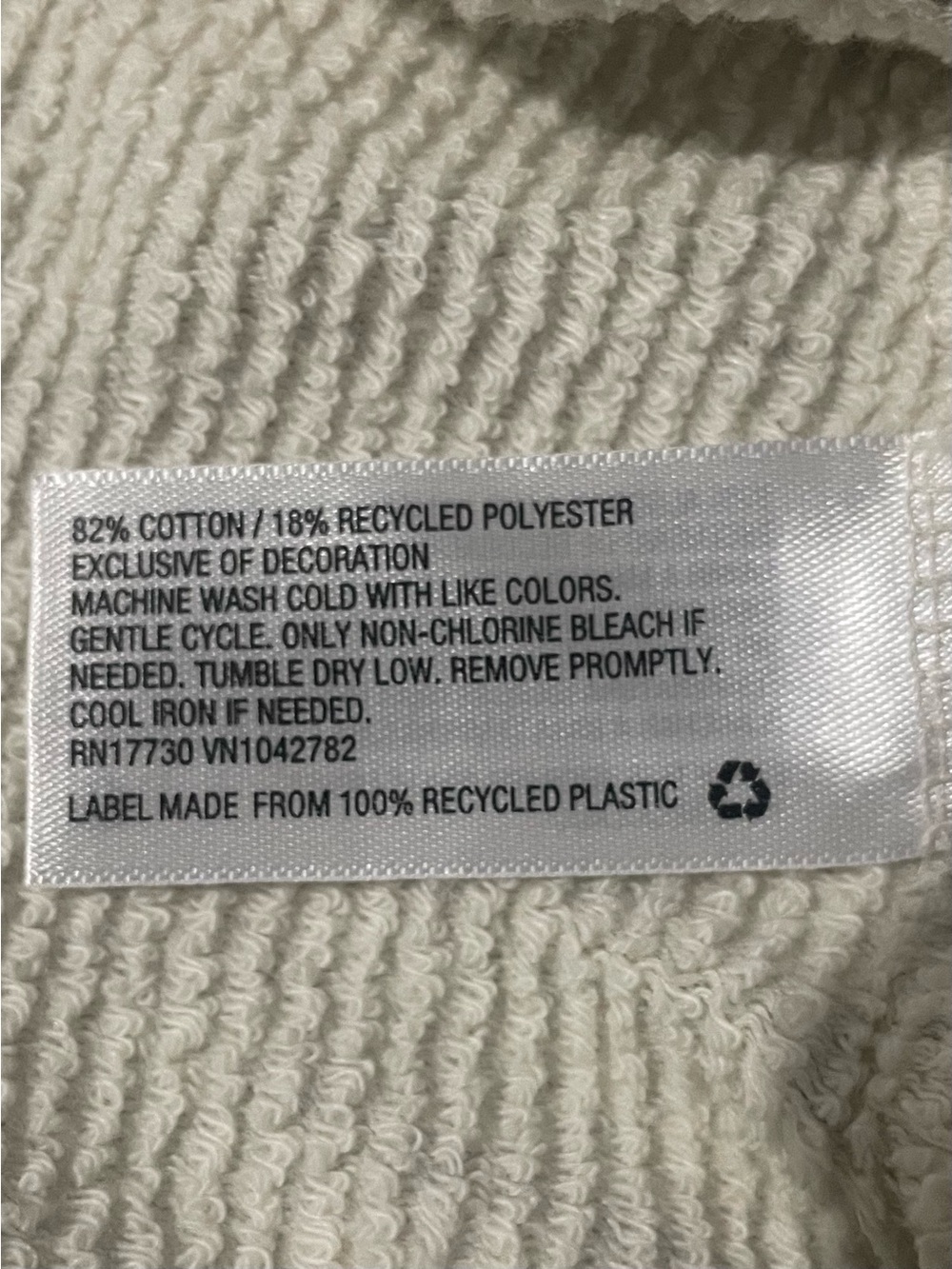 Universal Thread 3X Gray & Cream Sweatshirt - Picture 3 of 5